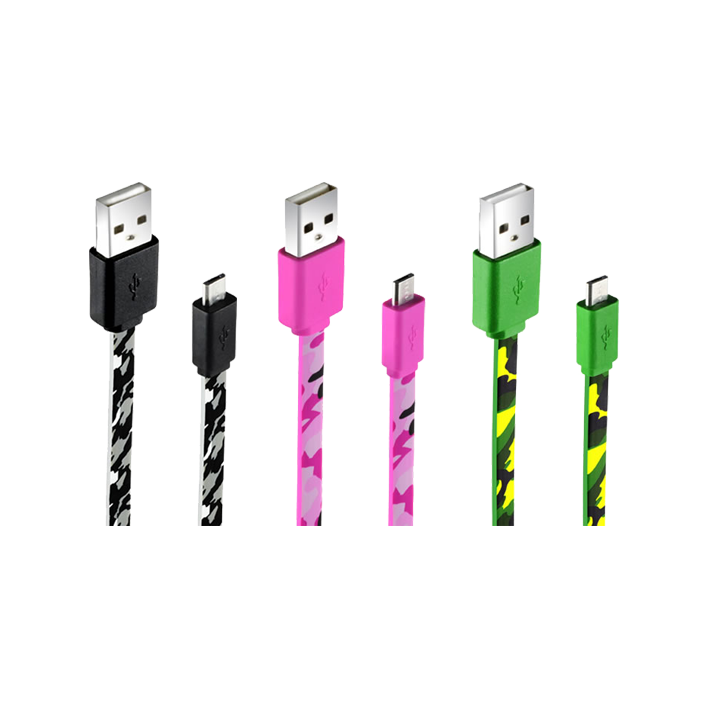 shoppi - MICRO USB CLIPTEC ARMY cable  