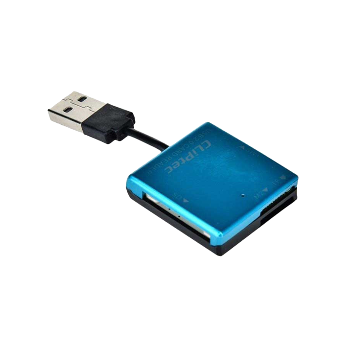 shoppi - Lecteur de Carte CLIPTEC  6 EN 1 USB 2.0