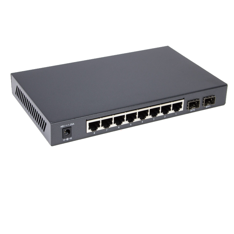 shoppi - Switch 8 ports Gigabit smart PoE et 2 emplacements SFP TPLINK