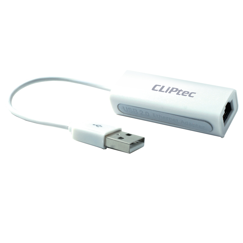 shoppi -  Adaptateur Ethernet haute vitesse USB 2.0 CLiPtec OCB480