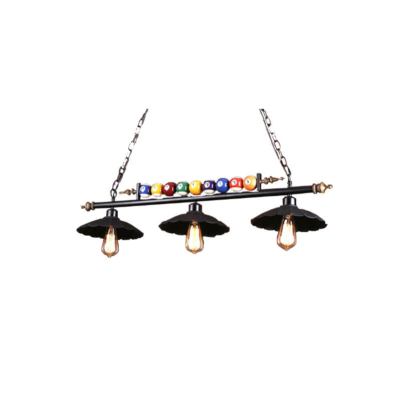 shoppi - Lustre loft rétro chandelier en verre