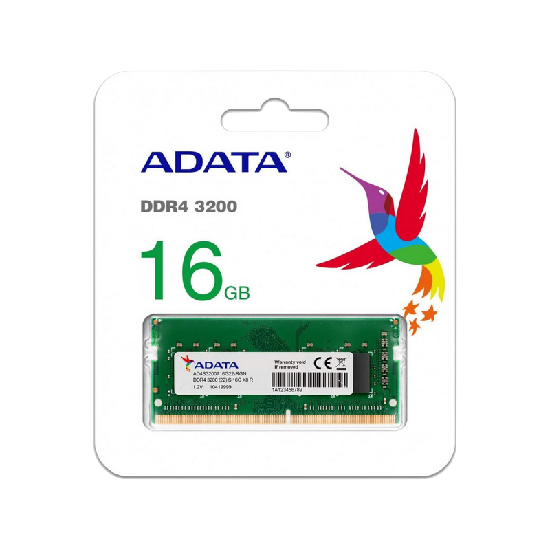 shoppi - Barrette Mémoire SODIMM ADATA  16Go DDR4 - 3200Mhz