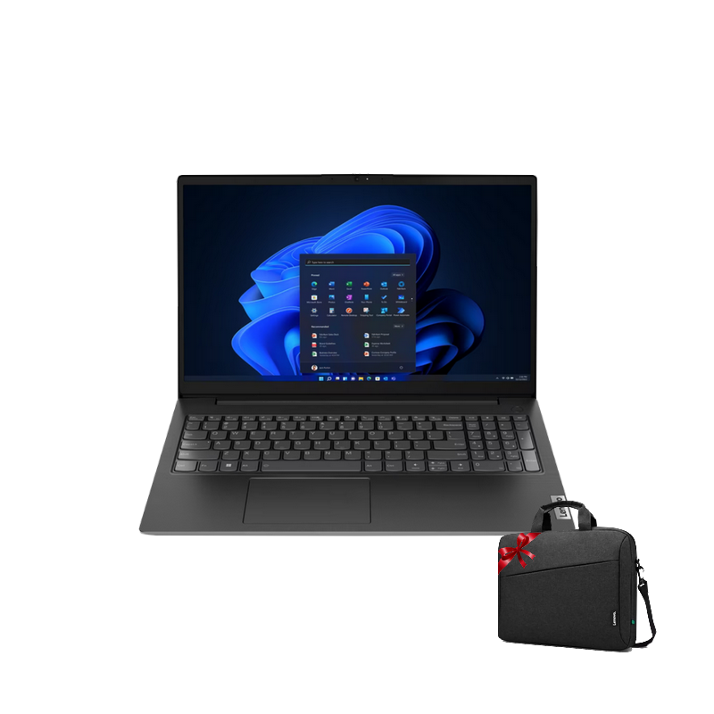 shoppi - PC PORTABLE LENOVO V15 G4 IAH  I5-12500H /8GO /512SSD + SACCOCHE 